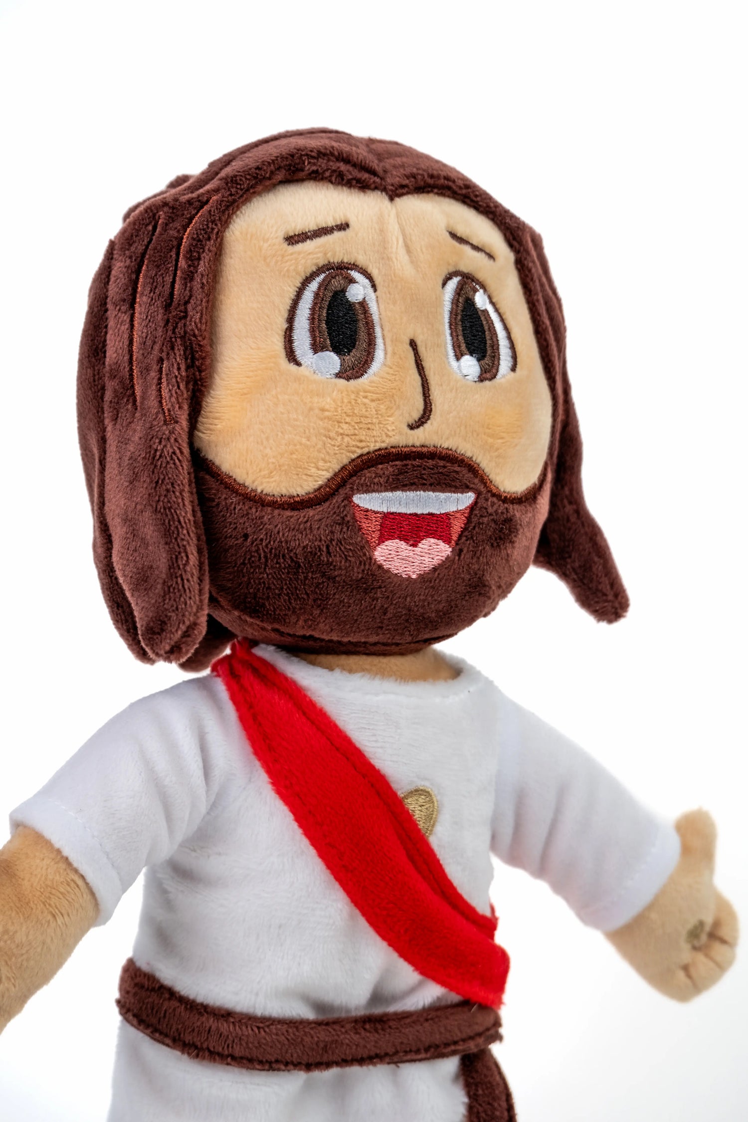 Peluche Jesús interactivo con frases bíblicas y canciones infantiles